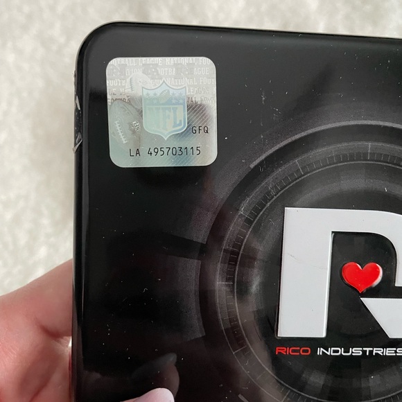 Rico’s Pittsburgh Steelers Embroidered Genuine Leather Tri-fold Wallet - Picture 8 of 11